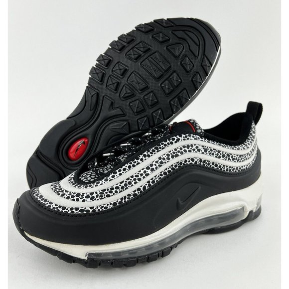 Nike Air Max 97 SE Safari Women's Size 6.5 Sneakers Shoes Black White DH0559-001 - Picture 2 of 10